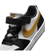 Chaussures Enfant COURT BOROUGH LOW RECRAFT (PS) Noir