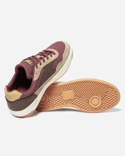 Chaussures Femme TENNIS Bordeaux