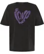 T-shirt Femme Pceloise Washed Print Tee