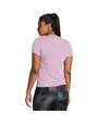 T-Shirt MC Femme UA SEAMLESS STRIDE SS Violet