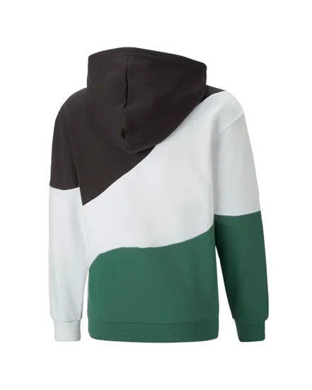 Sweat a capuche manches longues Enfant JR PP CAT HDY TR B Vert