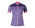 Maillot manches courtes Femme FLORAL BLOCK FS260 PRINT Violet