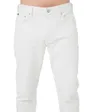 Jean Homme Denton Slim Straight Fit Blanc
