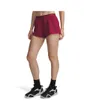 Short Femme UA VANISH WOVEN 3IN Rouge