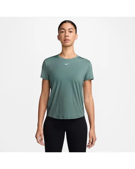 T-shirt Femme W NK ONE CLASSIC DF SS TOP WT Vert