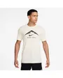 T-shirt Homme M NK DF TEE TRAIL LOGO Beige