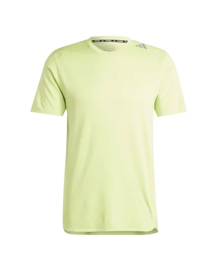 T-shirt manches courtes Homme D4T HR HIIT TEE Jaune