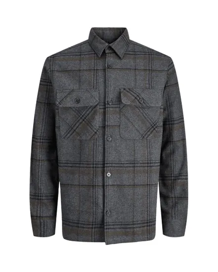 Chemise Overshirt Homme JPRRAYLE Melange Check