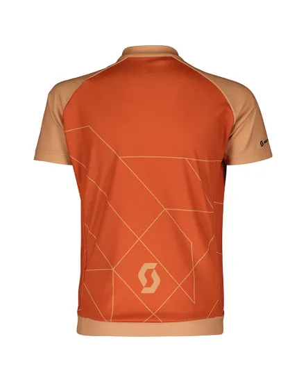 Maillot manches courtes Enfant RC TEAM JUNIOR Rose Beige/Orange