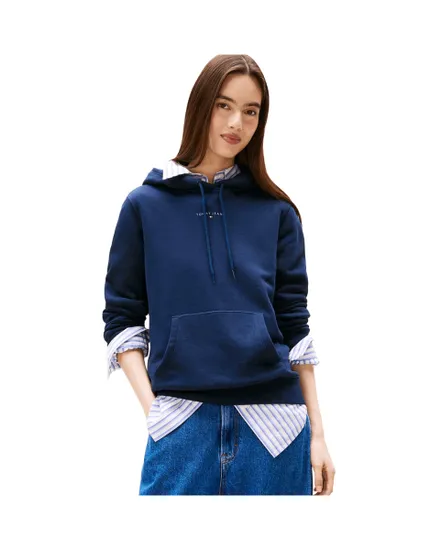 Sweat À Capuche Femme Regular Linear