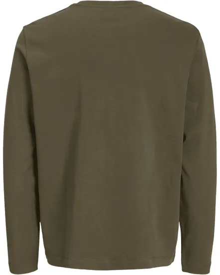 T-shirt Homme JCOFUSION Interlock Tee LS Crew Neck