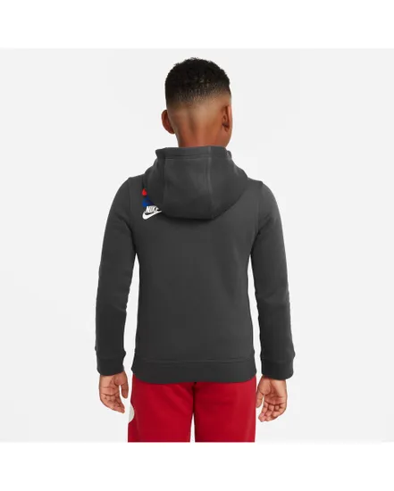 Sweat a capuche manches longues Enfant B NSW SI FLC PO HOODIE BB Gris