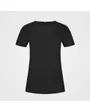 T-shirt manches courtes Femme ESS TEE SS COL V N1 W Noir