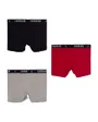 Lot boxers Homme JHM FLIGHT COTTON CORE 3PK BB Rouge