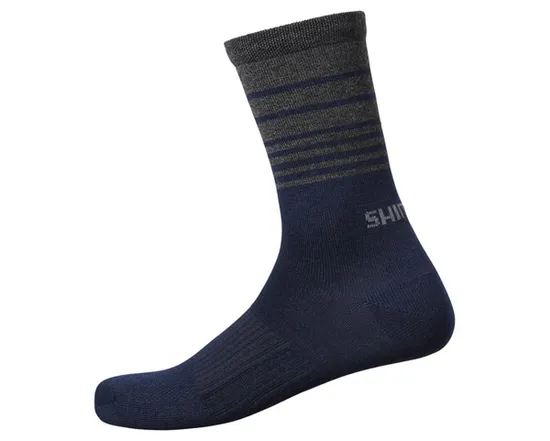 Chaussettes hautes en laine Homme ORIGINAL Bleu Marine