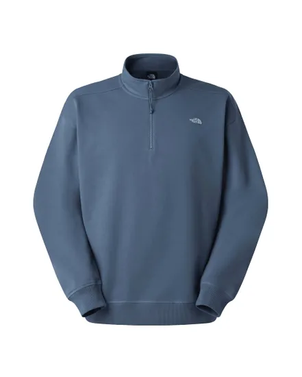 Sweat Homme Essential Light Relaxed Zip Crew
