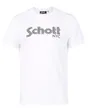 T SHIRT HOMME SERIGRAPHIE LOGO JERSEY Blanc