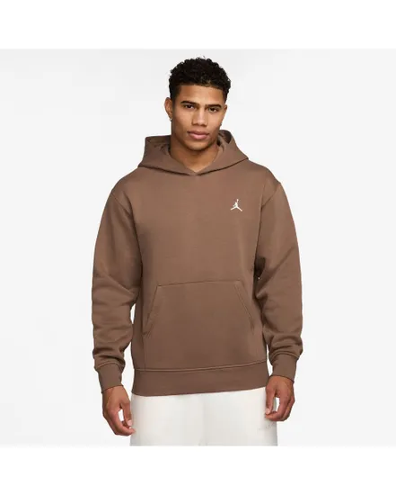 Sweat à capuche Homme M J BRKLN FLC PO Marron