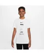 T-shirt manches courtes Enfant B NSW TEE CAMO FUTURA Blanc