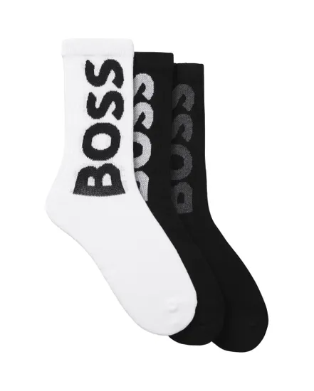 Chaussettes Homme 3P QS Rib Logo CC