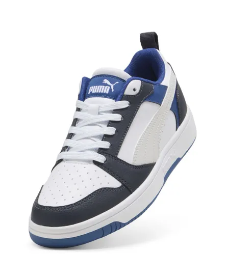 Chaussures Enfant PUMA REBOUND V6 LO J Blanc