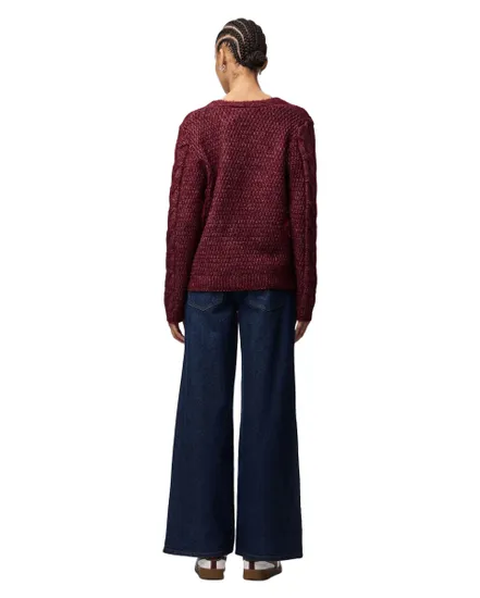 Cardigan Tricot Femme PCNINA LS V-Neck Noos BC
