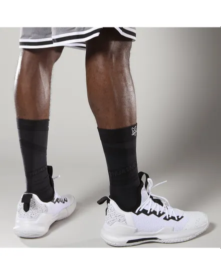 1 Paire de chaussettes Unisexe GRIP PERFORMANCE MID SOKS Noir