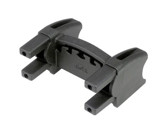 Rallonge de fixation de panier au guidon 43 mm Noir