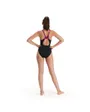 Maillot de bain une pièce Femme ECO+ H-BOOM SPLICE MUSCLEB Noir