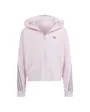 Sweat zip  à capuche Enfant G FI 3S FZ Rose