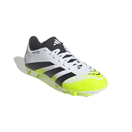 Crampons de football Unisexe PREDATOR CLUB FG/MG Blanc