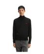 Pull col zippé Homme SAN QUINTUS-C Noir