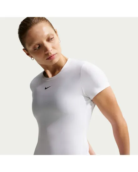 T-shirt Femme W NK DF VCTRY SS TOP Blanc
