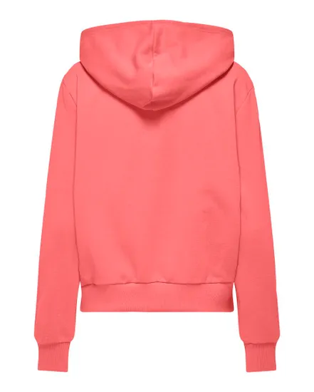 Sweat à capuche manches longues Femme ONLNOLI L/S HEART HOOD SWT NOOS Rose