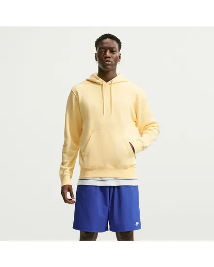 Sweat à capuche Homme M NK CLUB BB PO HOODIE Jaune