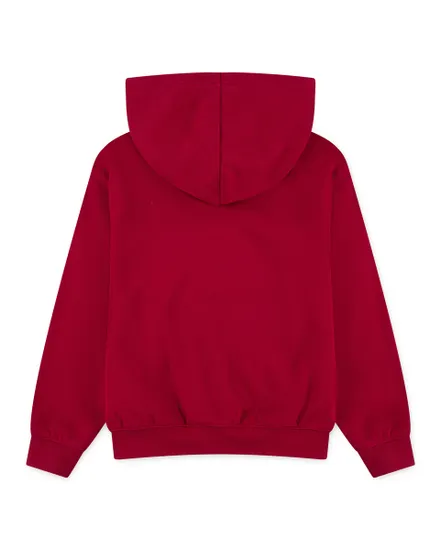 Sweat à capuche Enfant plus agé JDB MJ BRKLN FT PO HOODIE Rouge