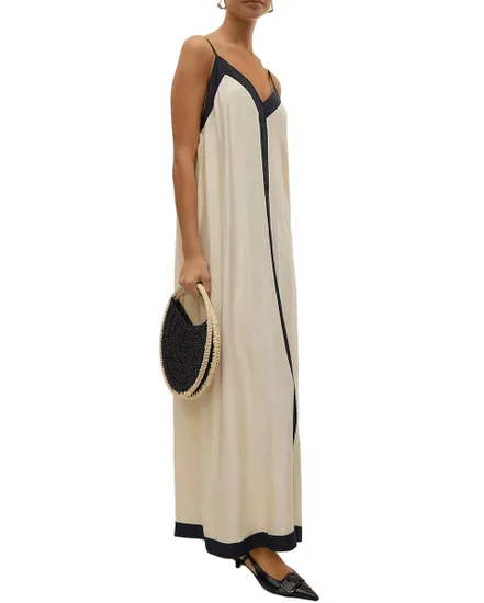 Robe Longue Femme VMDENISE Single Bretelles Réglables