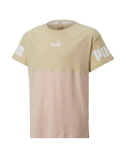 T-shirt manches courtes Enfant G P PWR CLB TEE G Beige