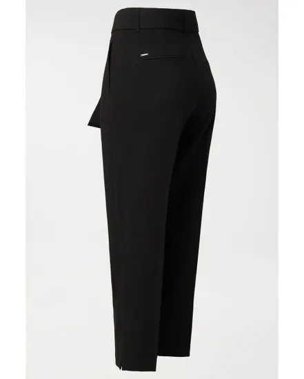 Pantalon à pinces Femme CHINO CROPPED SLIM HIGH WAIST Noir