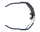 Lunettes Unisexe SHIELD Bleu Marine/Or Chrome