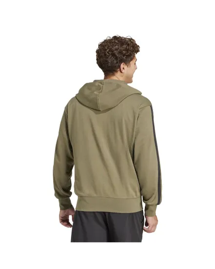 Sweat zip à capuche Homme M 3S FT FZ HD Vert