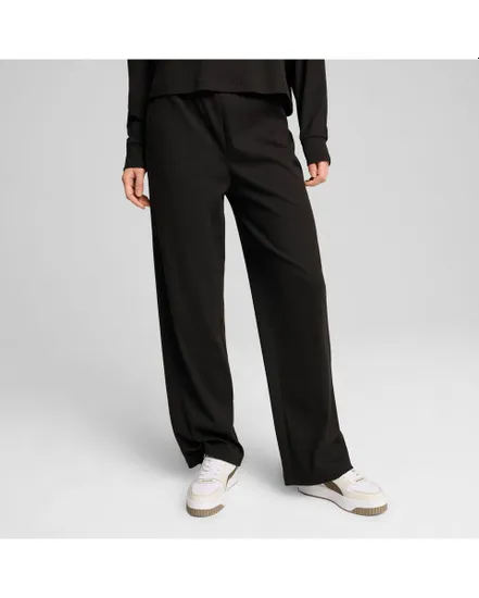 Pantalon de survetement Femme W ESS ELE HW PANT Noir