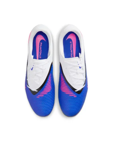 Crampons de football Homme PHANTOM 6 LOW ACAD FG/MG Bleu