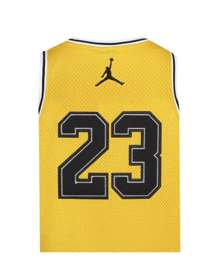 Débardeur Garçon JDN JORDAN 23 JERSEY Jaune