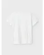 T-shirt manches courtes Enfant NKMDRUE DRAGONB NREG SS TOP BOX NOOS VDE Blanc