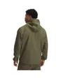 Sweat zip à capuche Homme UA RIVAL WVN WINDBREAKER Vert