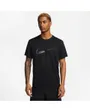 T-shirt Homme M NK DF UV SS MILER ECMO Noir