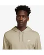 Sweat à capuche Homme M NK CLUB KNIT PO HOODIE Beige