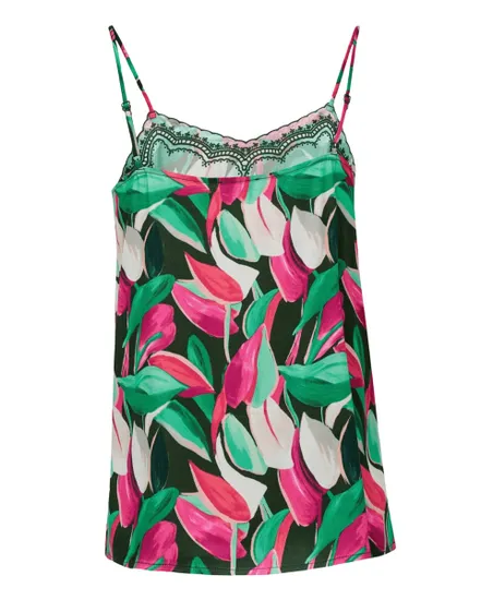 Haut à Bretelles Femme Floral Dentelle