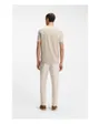 T-shirt col rond Homme THOMPSON Beige Clair